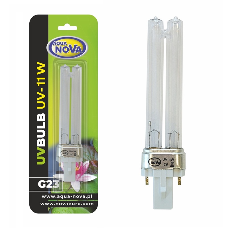 Żarnik UV-C 11W Aqua Nova trzonek G-23.jpg